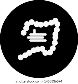 Intestine icon for your project
