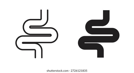 Símbolo de Vector con trazo editable y versiones planas