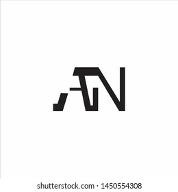 AN intial logo Capital Letters