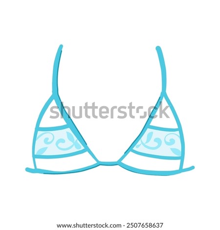 intimate bra sexy cartoon. seductive lace, pushup underwire, plunge lette intimate bra sexy sign. isolated symbol vector illustration