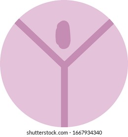 
intimate hairstyle, body positive, self-expression, feminism, flat icon, female body