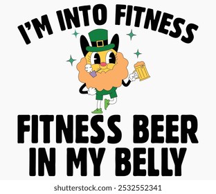 I’m Into Fitness Fitness Beer In My Belly Svg,Beer Shirt,Beer Quotes Svg,Beer Lover Svg,Lucky Beer Svg,Cut File,commercial use,Silhouette,Beer Svg,Retro,Vintage