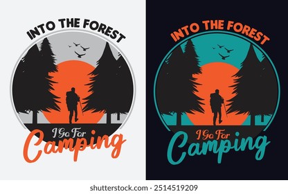 Na floresta eu vou acampar 
