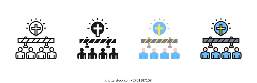 Pacote De Ícones De Intolerância Em Vários Estilos