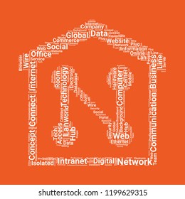 Intranet network icon