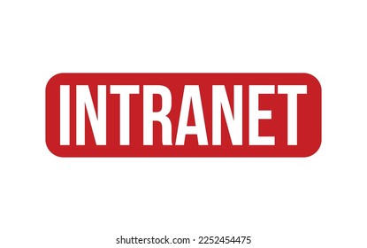 Intranet-Gummi-Stempel-Siegel-Vektorgrafik
