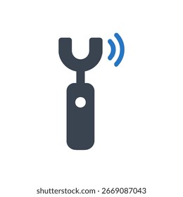 Intraoral Camera Tool Icon Isolated On White Background