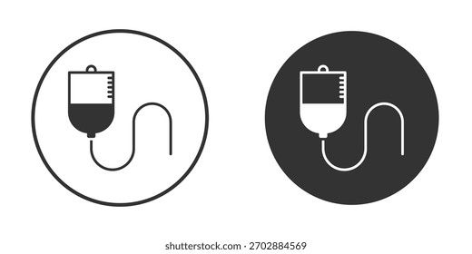 Icono intravenoso. Perfecto para interfaces de Web y App, presentaciones, infografías