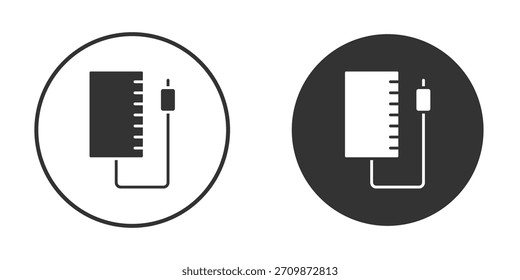 Intravenous icon signs pack. Vector symbols for graphic designs