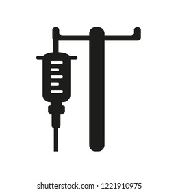 Intravenous icon. Trendy Intravenous logo concept on white background from Health and Medical collection. Suitable for use on web apps, mobile apps and print media.