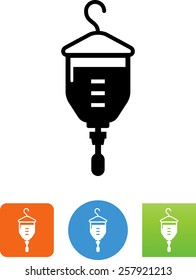 Intravenous therapy icon