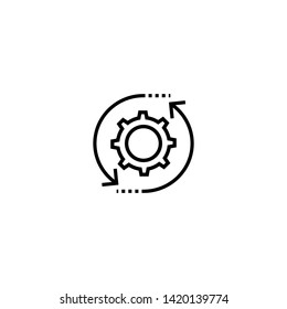 Intregation Business vector icon Illustration 