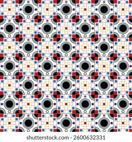 Intricate abstract designs weave together, creating a mesmerizing visual experience
