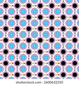 Intricate abstract designs weave together, creating a mesmerizing visual experience