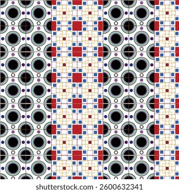 Intricate abstract designs weave together, creating a mesmerizing visual experience