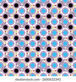 Intricate abstract designs weave together, creating a mesmerizing visual experience