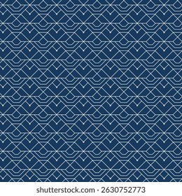 Intricate Abstract Geometric Pattern with Radiating Circles and Patterned Squares