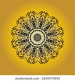 Intricate abstract mandala pattern , perfect for spiritual, decorative, or meditation-themed design backgrounds and prints.