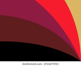 Intricate Abstract Red and Gold Background for High-End Branding