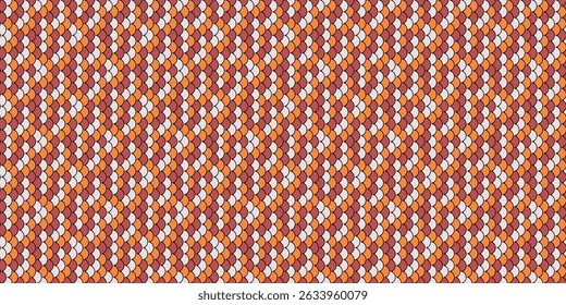 Intricate autumnal knit pattern in warm earthy tones.  Perfect for fallthemed designs, textiles, or website backgrounds.