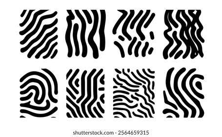 Intricate Black and White Lines for Design Projects