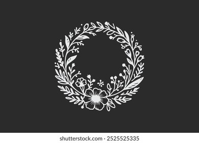 intricate black and white ornamental floral circle retro classic vintage  designs for decorative purposes and art projects free vector editable background 