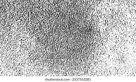 Intricate black and white pattern forming an abstract background with a dynamic visual texture