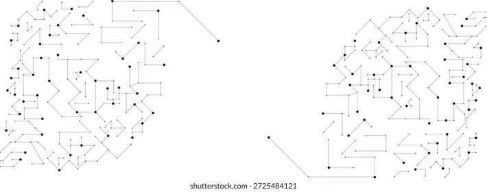 intricate circuitry layout, featuring an abstract arrangement of connected pathways and nodes, symbolizing the complexities of modern technological landscapes background