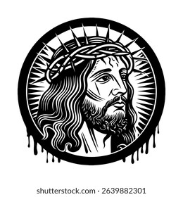 Intricate Circular Symbol with Arrows – Abstract Sacred Art