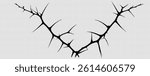The intricate design resembles a crown of thorns, symbolizing religious themes of Christ and resurrection. 