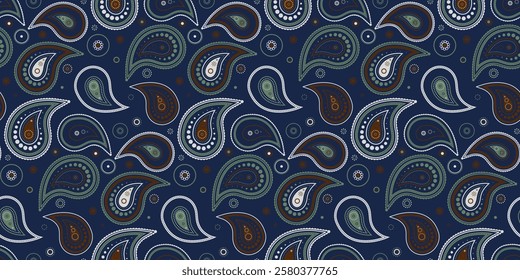 Intricate eternity, calligraphic picture. Hand-drawn artistic to classic repetition. National paisley with drawn calm. Festival romantic on design boteh.