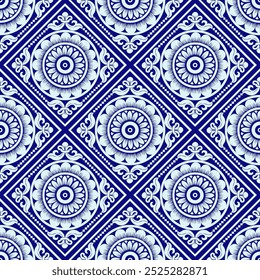 Padrões florais e geométricos intrincados são inspirados por motivos tradicionais indianos e astecas. Ideal para têxteis, papel de parede e embalagem, eles apresentam elementos gráficos em negrito e padrões repetitivos.