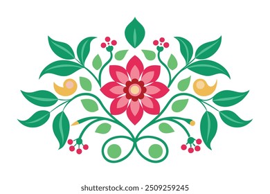 Intricate floral patterns, perfect for artistic, decorative, and fashion design projects.