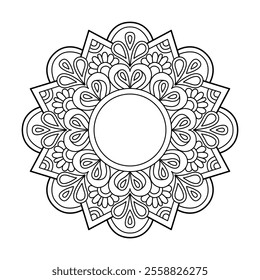 Intricate Flower Mandala Designs for Coloring Fun