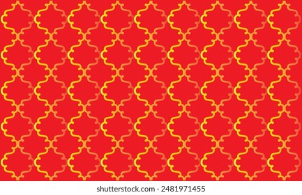 Intricate geometric pattern Colorful patterns of arbitrary shape. Set of design elements for presentation of brochures. Endless pattern for Wallpaper, textile. Ottoman Pattern Background.