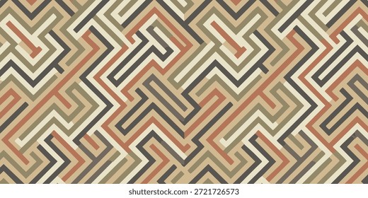 Patrón geométrico intrincado en un fondo decorativo con diseños repetitivos y detalles ornamentados