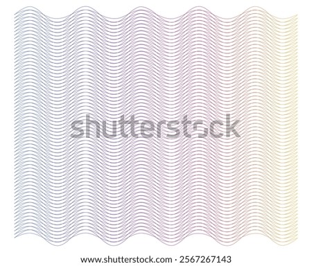 Intricate Guilloche Wave Pattern Background – Secure and Decorative Design for Banknotes, Diplomas, Certificates, Legal Documents, Luxury Packaging, Invitations, and High-End Branding