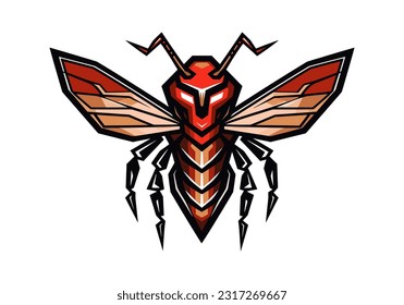 Intricate insect illustrations in hand-drawn style, perfect for captivating logo designs. Nature-inspired, unique, and visually striking