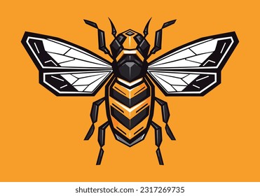 Intricate insect illustrations in hand-drawn style, perfect for captivating logo designs. Nature-inspired, unique, and visually striking