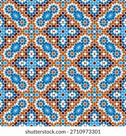 Kompliziertes islamisches geometrisches Sternmuster