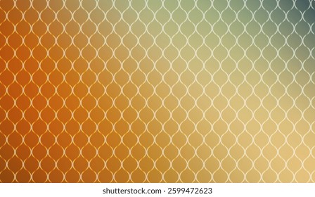 Intricate Lattice of Flowing Curves on a Gradient Canvas Evokes Harmonious Balance and Visual Depth with Organic Shapes and Seamless Integration