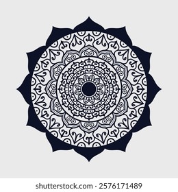 Intricate Mandala Art, Black And White Mandala, Handmade Art, Geometric Art