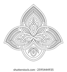 Intricate Mandala Coloring Pages for Relaxation