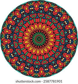 Intricate Mandala Pattern to Inspire Creativity and Calm