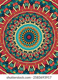 Intricate Mandala Pattern Perfect for Coloring