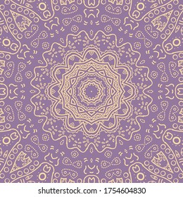 Intricate ornament. Decorative element for interior, greeting card, invitation. Vector background.
