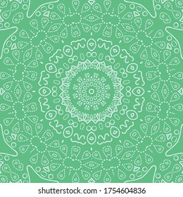 Intricate ornament. Decorative element for interior, greeting card, invitation. Vector background.
