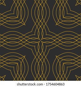 Intricate ornament. Decorative element for interior, greeting card, invitation. Vector background.
