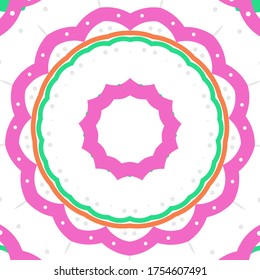 Intricate ornament. Decorative element for interior, greeting card, invitation. Vector background.
