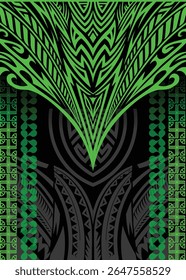 Intricate Polynesian Tribal Tattoo Design Jersey vetor, Design de camisa esporte, design moderno para jogadores de clube vestir, design tradicional para camisa do jogador
